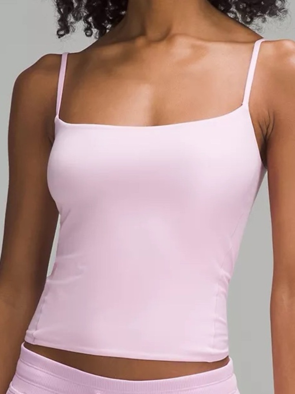 Lululemon Strawberry Milkshake Cropped Align Tank